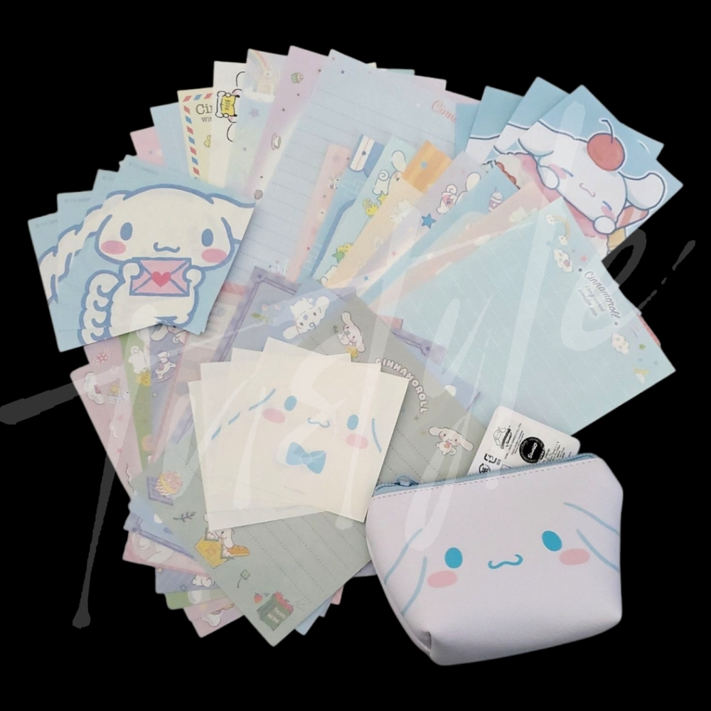 ⭐LTD QTY⭐ Cinnamoroll Memo Sheets & Coin Pouch